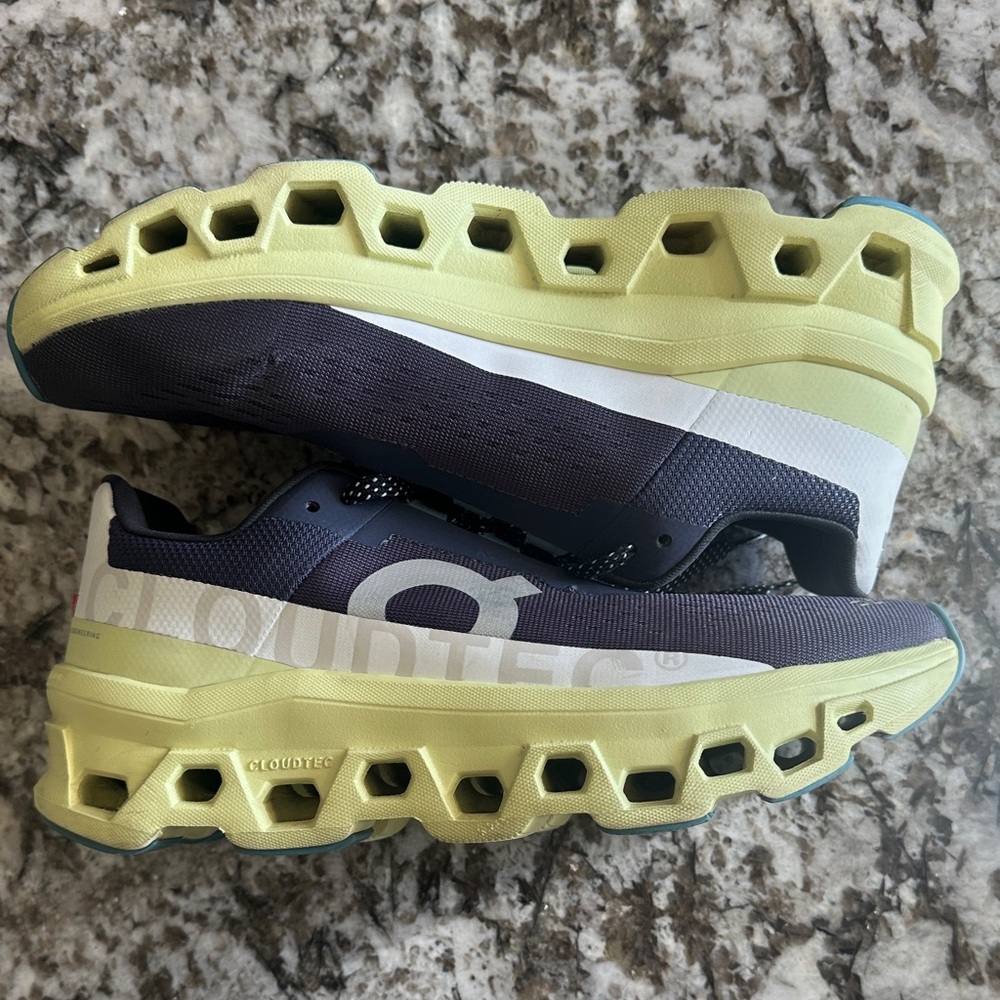 On Running Cloudtec Sneakers in Black and Yellow